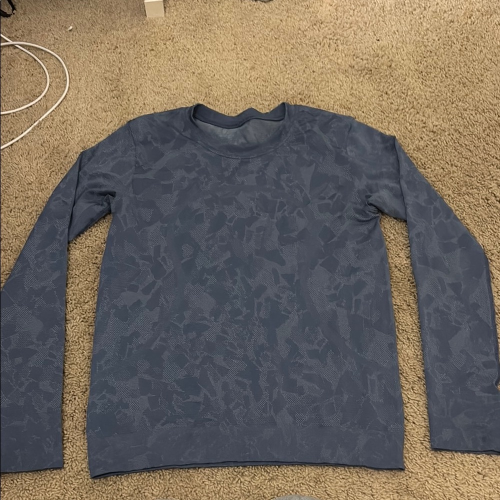 lululemon athletica Long Sleeve Tee - Dark Blue